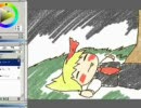 よすどんお絵かき 東方 お礼参り