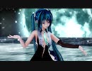【MMD】めんぼう式 初音ミクで「海を泳ぐ月」1080P【めんぼう式まつり2021】