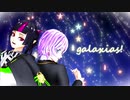 【MMDツイステ】リボン組のふたりにgalaxias!踊ってもらった