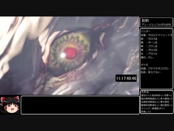 【ゆっくり解説】Monster Hunter World Iceborne ラスボス討伐RTA 11：17：40 片手剣チャートpart19/19【ラスボスまで】