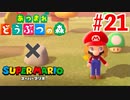 【あつ森】マリオの家具が激アツな件 21日目【あつまれどうぶつの森】