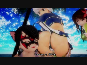 【艦これMMD】爆乳戦隊パイレンジャー　正規空母Ver【残念なCeVIOカバー】