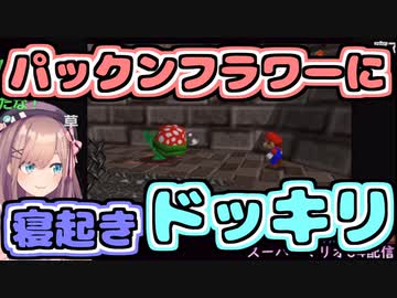 人間性を捧げてする寝起きドッキリでしっぺ返しを貰う【スーパーマリオ64】【鈴原るる/にじさんじ/切り抜き】