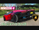 【XBSX】FH4 - Lamborghini Aventador - ドリフトドライブ33Y夏