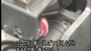 ホモと学ぶ硬式野球ボールができるまで