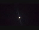国際宇宙ステーション　ISS 月面通過