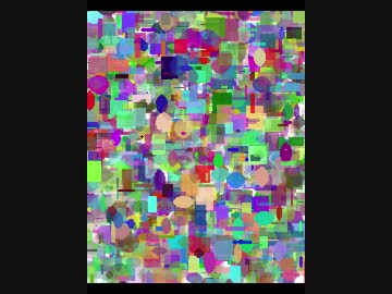 遺伝的アルゴリズムで最高にエッチな画像を作ろう！成長過程動画(1～13550世代目)