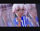【Ray-mmd】「あ」に合わせて胸チラする由良さんで極楽浄土