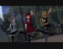 【ray-mmd】私服の霊夢＆魔理沙＆アリスでエゴロック