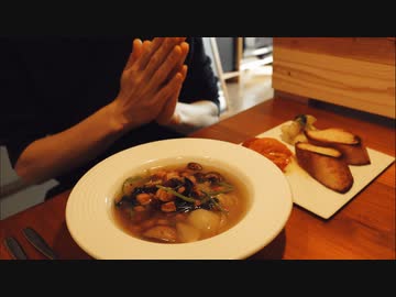 【体を労わって】豆と野菜のスープと前菜【料理vlog#58】