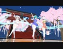 【MMD】(紳士向け) チャイナあぴ３人で♪桃源恋歌♪メッシュ版 [1080P60fps]