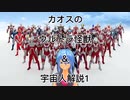 カオスのウルトラ怪獣&宇宙人解説1