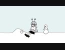 宇宙人少女がコサックダンス踊ってみた