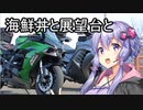 【結月ゆかり車載】Ninjaでゆかりさんが喋って走る　～海鮮丼と展望台～