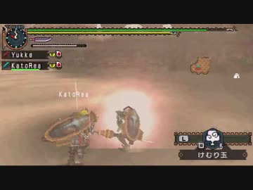 【MHP2G】G級　最後の招待状　3:12（太刀ペア）with hiroさん