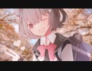 3月31日。春日和、屋台と桜風。