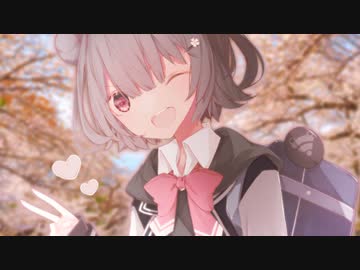 3月31日。春日和、屋台と桜風。