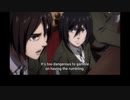 進撃の巨人 英語吹替版 第69話 Hands off, you pervert! Ever the rebellious teen, huh!? Grow up, idiot!