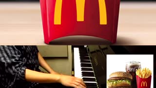 「マクドナルドでポテトが出来た...的な」 #マクドナルド #マック #マックフライポテト #McDonald's #LovePianoYamaha #弾いてみた #Shorts #TikTok