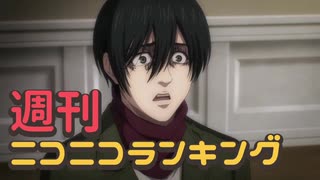 週刊ニコニコランキング #724 -3月第4週-