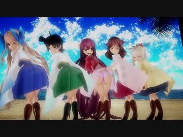 【艦これMMD】神風型で爆乳戦隊パイレンジャー【残念なCeVIOカバー】
