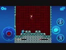 【iOS】ロックマンモバイル２  VSクイックマン 難易度HARD ロックバスター 【マイク無し 途中から音なし 失敗動画】