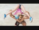 【DOA6 ryona】NiCOにマッスルバスター(トレーニングウェア)