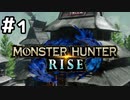 【実況】モンスターハンターライズをやってみる。1日目