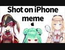 Shot on iPhone meme with hololive【ミーム×ホロライブ】