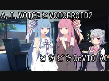 A.I.VOICEとVOICEROID2、ときどきCeVIO AI【A.I.VOICE劇場】【VOICEROID劇場】【CeVIO劇場】