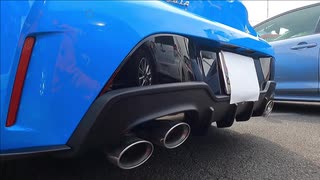 (カローラ スポーツ) TOM`Sのエアロ仕様　HYBRID  Zを見てきたよ