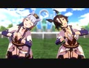 【MMDウマ娘】ゴルシとウオッカでようこそバーチャルパークへ【自作モデル】