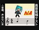 【音痴】高音廚音域テストやってみました笑