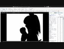 『ニコニコ動画でBad Apple!!してみた』を自動化してみた
