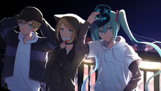 初音ミク × 鏡音リン＆レン - 『デジタルライムハスラー』