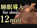 睡眠導入マッサージ もみほぐしで眠くなる12分
