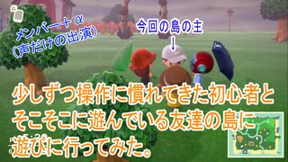 操作に慣れてきた初心者が友達の島に遊びに行った【まじめくんの島】