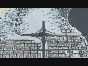 【Cities:Skylines】銀世界に帝都をつくる　Part4【ゆっくり実況】