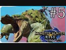 だらだら進んでいくモンハンライズ実況風【モンスターハンターライズ MONSTER HUNTER RISE】集会所 #5