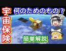 【ゆっくり解説】ピンチを乗り越えるため！いざという時のために備える宇宙保険を解説