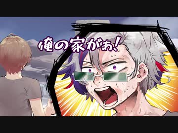 【手描きにじさんじ】イキり散らかす甲斐田と家が壊れ発狂するふわっち【不破湊・甲斐田春・イブラヒム・加賀美ハヤト】
