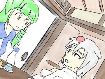 淡々と進む東方手書き漫画【天狗】前編その2