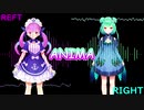 ANIMA【左右非対称】左‐湊あくあ　×　右‐潤羽ルシア