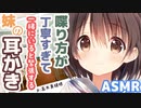 【耳かきボイス】喋り方が丁寧すぎて一緒にいると緊張する妹の耳かき(CV高木真綾様)【ASMR/音フェチ】