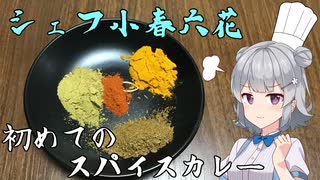 シェフ小春六花　初めてのスパイスカレー【CeVIO AI】