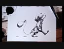 帽子ネズミ - その3 - 【ボールペン画メイキング】- Ballpoint pen drawing -