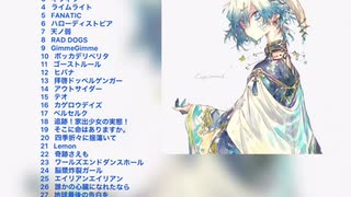 Favorite song’s Medley ①  【作業用】