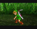 【MMD】ゼルダの伝説リンクの」回転切り【ゼルダの伝説時のオカリナ】