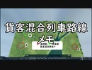 【Transport Fever2】貨客混合列車路線メモ