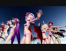 【東方MMD】紅魔組で「イアイア★ナイトオブデザイア」1080P